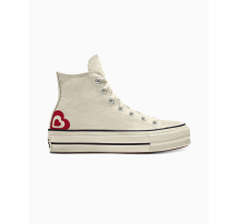 Converse Custom Chuck Taylor All Star Lift Platform Canvas By You (171209CSP24_EGRET_V) in weiss