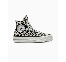 Converse Custom Chuck Taylor All Star Lift Platform Canvas By You (171209CSP24_LEOPARD_COG) in weiss