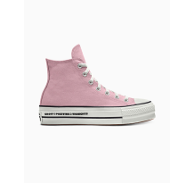 Converse Custom Chuck Taylor All Star Lift Platform Canvas By You (171209CSP24_SUNRISEPINK_NY) in pink