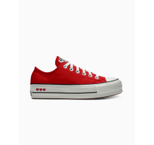 Converse Custom Chuck Taylor All Star Lift Platform Canvas By You (171210CSP24_CONVERSERED_V) in rot