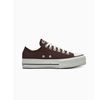 Converse Custom Chuck Taylor All Star Lift Platform Canvas By You (171210CSP24_DARKROOT_COC) in braun