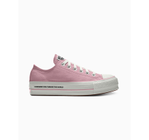 Converse Custom Chuck Taylor All Star Lift Platform Canvas By You (171210CSP24_SUNRISEPINK_NY) in pink