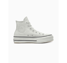 Converse Custom Chuck Taylor All Star Lift Platform Leather By You (173157CSP24_WHITE_CO) in weiss