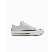 Converse Custom Chuck Taylor All Star Lift Platform Leather By You (173159CSP24_FOSSILIZED_SC) in grau