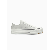 Converse Custom Chuck Taylor All Star Lift Platform Leather By You (173159CSP24_WHITE_P) in weiss