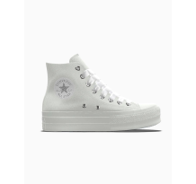 Converse Custom Chuck Taylor All Star Lift Platform Premium Wedding By You (A02253CSP24_WHITE) in weiss