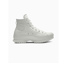 Converse Custom Chuck Taylor All Star Lugged Platform Leather By You (A05052CSP24_WHITE_CO) in weiss