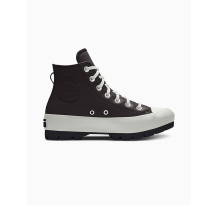 Converse Custom Chuck Taylor All Star Lugged Platform Leather By You (A06687CSP24_BLACK_CO) in schwarz
