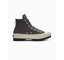 Converse Custom Chuck Taylor All Star Lugged Platform Leather By You (A06687CSP24_COFFEENUT_SC) in schwarz