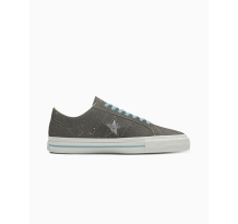 Converse Custom Cons One Star Pro By You (A11099CSP24_PEPPERSUEDE_S) in grau