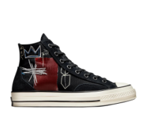 Converse x Basquiat Chuck 70 HI (172585C-001) in schwarz