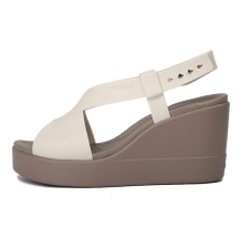 Crocs Brooklyn Lightweight Cement Sandals Gray (206222-16T)