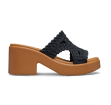 Crocs Brooklyn Woven Heel (209979-001) in schwarz