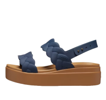 Crocs Brooklyn Woven Wedge Sandals Blue (209977-410)