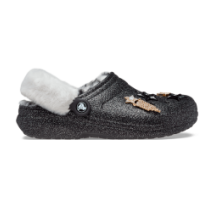 Crocs Classic Lined Disco Glitter Clogs (208075-0ZS)