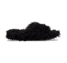 Crocs Classic Shaggy Fur (210912-001) in schwarz