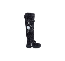 Crocs Classic Unfurgettable Leopard Knee High Boot (212387-0CU)