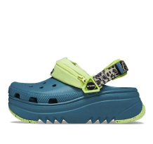 Crocs Hiker Xscape Animal Print Clog Teal Green (208605-9DB)