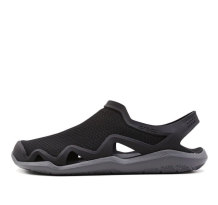 Crocs Swiftwater Wave Sandal Flats Grey 205701 0DD (205701-0DD)