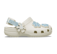 Crocs Toddler Classic Denim Flower Adjustable Backstrap (212512-2MD)