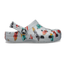 Crocs Toddler Classic Race Cars Graphic (210992-1NN)