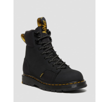 Dr Martens 1460 pascal 8 eye boots in dark grey Trinity Ltt Wp (27861001)