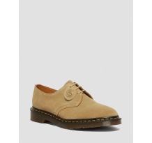 Dr Martens Double Doc Sokker i sort og gul Made in England Beige Buck Suede (27651250)