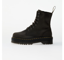 Dr. Martens Jadon Charcoal Grey Burnished Waxy Pull Up (DM31985057)