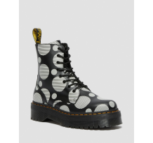 Dr. Martens Botinas Jadon Polka Dot Smooth (26882009) in schwarz