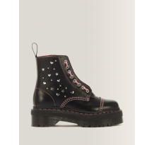 Dr. Martens Sinclair Hearts Stars 8 Ösen Milled Gloss Leder (43116001)