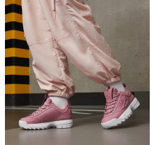 FILA Pantaloni sportivi in felpa modal con fila di strass (5XM02305661) in pink
