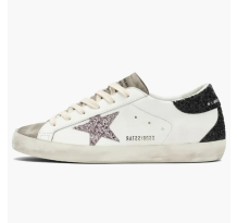 Golden Goose Super star Cream Glitter womens (GWF00102.F004107.82158)
