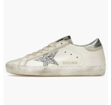 Golden Goose Super star Silver Glitter womens (GWF00101.F004656.80185)