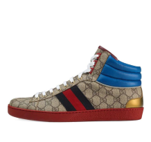 Gucci Ace GG High Top Beige Ebony (555144-92T20-9794)