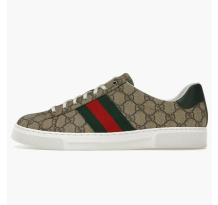 Gucci Ace Web Beige Ebony (760775-FACMZ-9746)