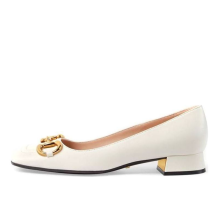 Gucci Ballet Flat with Horsebit Leather (645600-C9D00-9022)