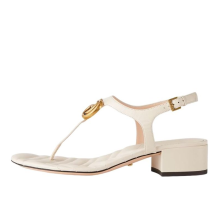 Gucci Double G Sandal Leather (674840-BKO00-9022)