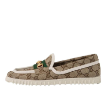 Gucci Driver With Horsebit Web Beige (655468-2HK70-9794)