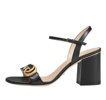 Gucci G Heel Sandals (453379-A3N00-1000)