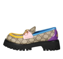 Gucci GG Lug Sole Horsebit loafer Multicolor (727170-FABBW-9785)