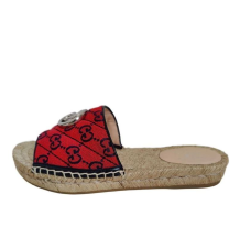 Gucci GG matelass canvas espadrille sandal (661393-2UZO0-6490)