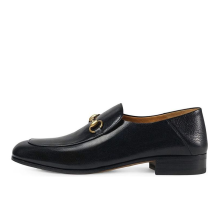 Gucci Horsebit Slip On Loafer Gold Tone Leather (526297-D3V00-1000)
