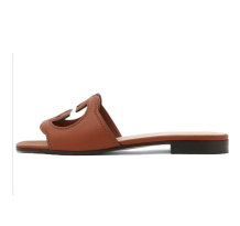 Gucci Interlocking G cut out sandal Leather (694451-US000-2535)