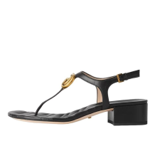 Gucci Marmont Double G sandal (674840-BKO00-1000)
