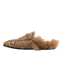 Gucci Princetown Fur Lined Slipper x Disney Mickey Mouse (603467-HWU30-8487)