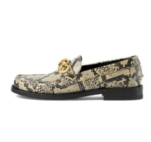Gucci Python Print Logo Loafer Neutral (700036-19Y00-9719)