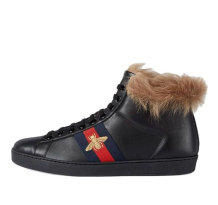 Gucci Stripe Ace High Fur (497367-0FI50-1093)