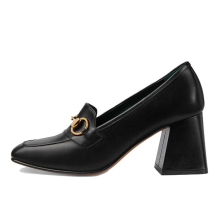 Gucci Web Accent Leather Pumps (757934-AACE8-1000)