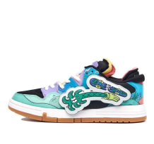 Li-Ning x Steven Harrington WEIWU PRO Artist Dual Velcro Patches Blue Green (AECR053-1)
