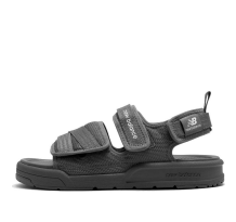 New Balance 3206 Series Velcro Open Toe Flat Heel Sports Dark Grey Sandals Gray (SDL3206I)